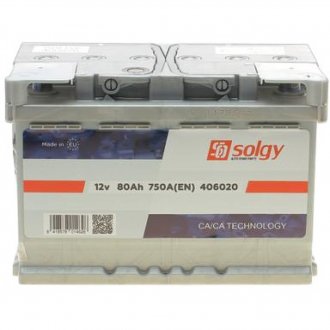 Акумулятор 6 CT-80-R SOLGY 406020