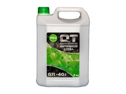 Антифриз QT 5 л зелений QT-OIL QT562405 (фото 1)