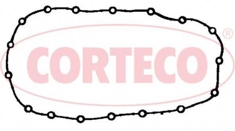 Прокладка поддона картера резиновая CO CORTECO 028197P (фото 1)