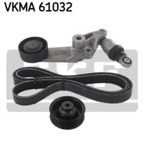 Комплект полікліновий (ремінь+ролики))) SKF VKMA 61032 (фото 1)