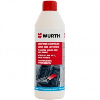Очисник салону Würth Leather Care Solventfree для шкіри (квітковий аромат) 500 мл WURTH 0893012901