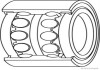 Подшипник шариковый d>30 HERTH+BUSS JAKOPARTS J4700508 (фото 2)