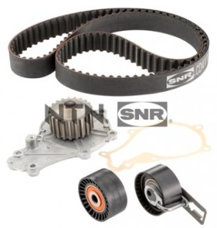 Комплект ГРМ, пас+ролик+помпа NTN-SNR KDP459.640 (фото 1)