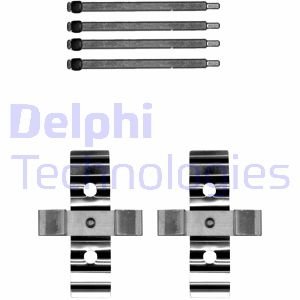 Монтажний компл.,гальм.колодки DELPHI LX0702