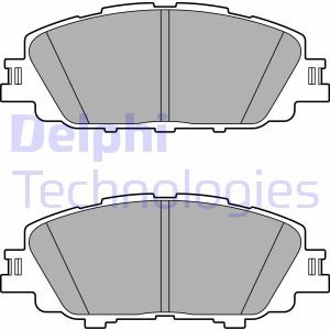 Тормозные колодки, дисковые. DELPHI LP3647 (фото 1)