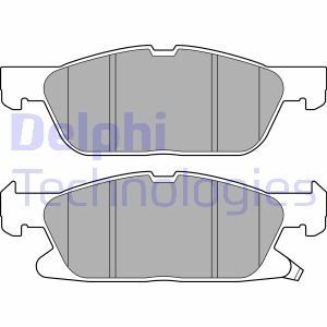 Тормозные колодки, дисковые. DELPHI LP3643