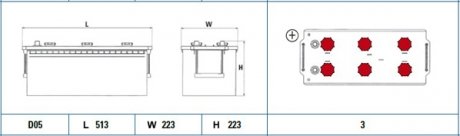 Акумулятор EXIDE ER850 (фото 1)