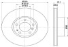 Диск тормозной перед. BMW 5-serie E39, 7-serie E38 (324*30) PAGID HELLA 8DD 355 127-101 (фото 1)