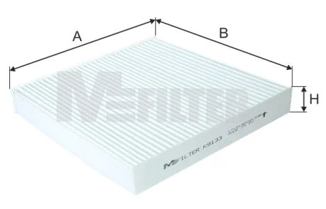 Фільтр салону M-FILTER MFILTER K 9133