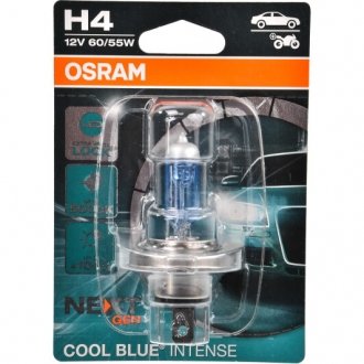 Автолампа 60/55 W 12 V світло- блакитна OSRAM 64193CBN-01b (фото 1)