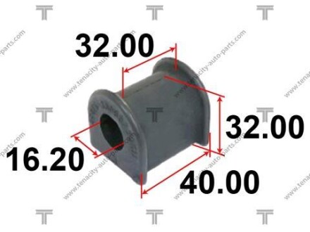 Втулка стабилизатора резиновая TN TENACITY ASBTO1024