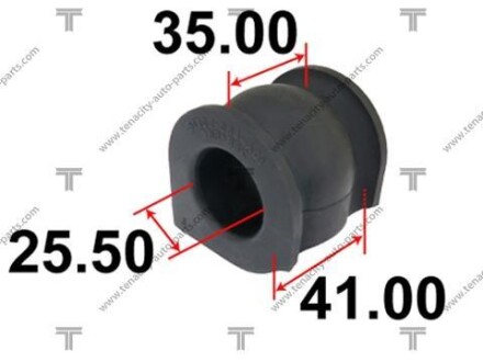 Втулка стабилизатора резиновая TN TENACITY ASBHO1011