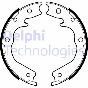 Тормозные колодки, барабанные DELPHI LS2137