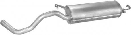 Глушитель (задняя часть) алюминизированная сталь VW Golf IV 1.6i (97-)/Audi A3 (96-) (30.234) 30.234 POLMOSTROW 30234