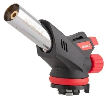 Пальник газовий з п'єзопідпалом, сопло: Ø - 20мм, довж. - 61мм, оберт. 360˚, Різне NOWAX NX12390
