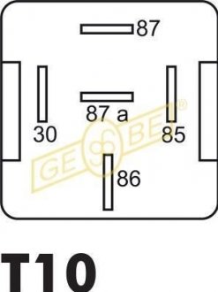 Датчик, Температура Відпрацьованих Газів GEBE 981181 (фото 1)