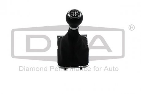 Ручка КПП с пыльником черный 5 ступ VW Passat (06-11) DPA 77111575602