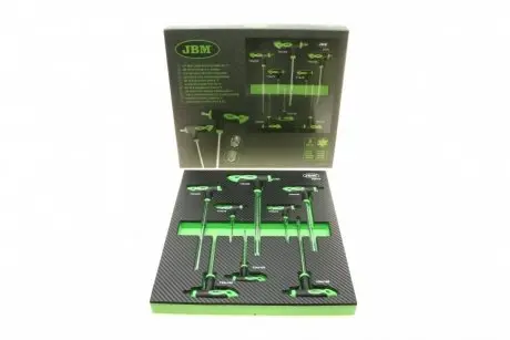 Набір викруток (8 шт.) (Torx з Т- подібною рукояткою) JBM 53979