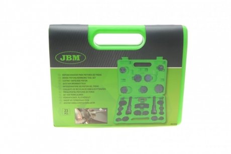 Набір інструментів для втоплення тормозних поршней JBM 53978 (фото 1)