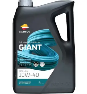 Моторное масло Ginat 9630 LS-LL 10W-40 синтетическое 5 л REPSOL RPP1002MFB