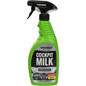 Поліроль для салону Cockpit Milk полуниця 500 мл WINSO 810860