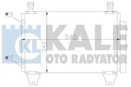 Конденсатор KALE OTO RADYATOR 383500