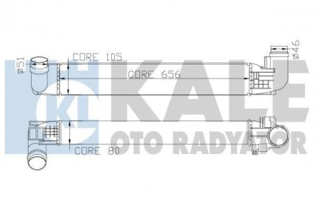 Теплообмінник KALE OTO RADYATOR 345090 (фото 1)
