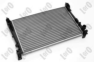 Радіатор охолодження двигуна Fiat Doblo 1.3D/1.4 10- (388x620x16) LORO 016-017-0067 (фото 1)