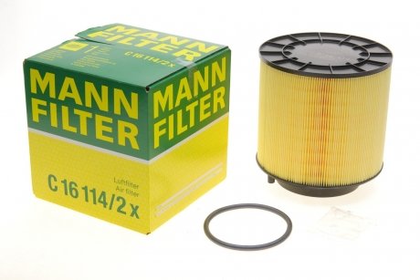 Фільтр повітря -FILTER MANN (Манн) C 16 114/2 X (фото 1)