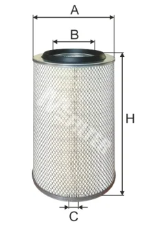 Фільтр повітряний LT 2.4D MFILTER A 118