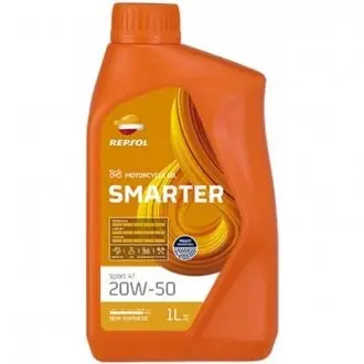 Олива моторна MOTO RP SMARTER SPORT 4T 20W-50 1L REPSOL RPP2065THC