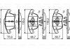 FORD Колодлки торм. пер. Mondeo 14-, Galaxy, S-Max 15- BOSCH 0986495407 (фото 1)