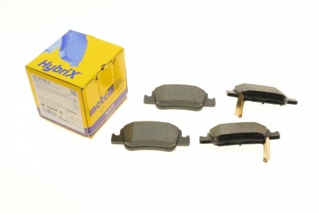 Комплект гальмівних колодок (дискових) (задніх) Toyota Auris 06-18/Corolla 06-19 METELLI 22-0796-0 (фото 1)