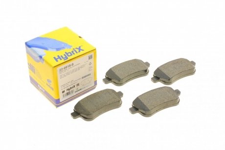 Комплект гальмівних колодок (дискових) (задніх) Renault Megane III 08-/Grand Scenic III/Fluence 09- METELLI 22-0818-0