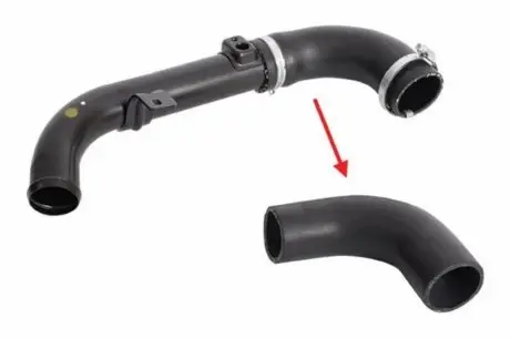 FORD Патрубок интеркулера C-MAX (DM2) 1.8 TDCi 07-10, FOCUS II 1.8 TDCi 05-12 KAUTEK FD-TH008