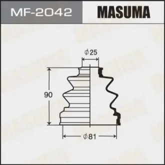 Пильовик шрусу внутрішнього Mitsubishi L 200 (05-), Pajero (-06) MASUMA MF2042