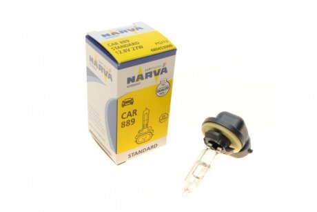 Автолампа 889 12.8V 27W PGJ13 Standard (Американські типи) NARVA 480453000 (фото 1)