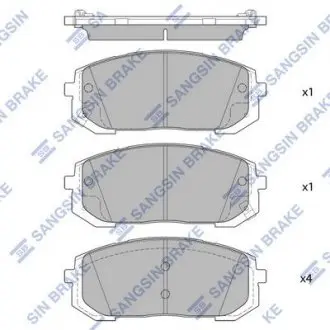 Колодки Sangsin HI-Q SP4334