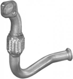 Труба приемная алюминизированная сталь Renault Kangoo 1.9D (97-) (21.506) Polmos POLMOSTROW 21506 (фото 1)