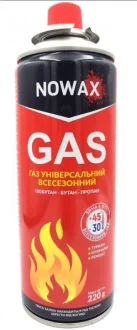 Балончик газу універсальний 220g Gas NOWAX NX40750