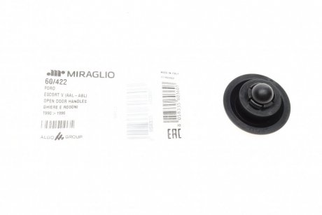 Кнопка ограничителя дверей (задних) Fiat Ducato/Citroen Jumper 06-(черная)) MIRAGLIO 60/422 (фото 1)