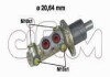 PEUGEOT Главный тормозной цилиндр 20,6mm 306 1.6/.1.9D БЕЗ ABS CIFAM 202-226 (фото 1)