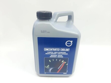 Антифриз-концентрат Concentrated Coolant, 4л. зеленый VOLVO 1381076