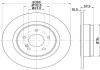 DB Диск тормозной задн.W204 PAGID HELLA 8DD 355 114-211 (фото 1)