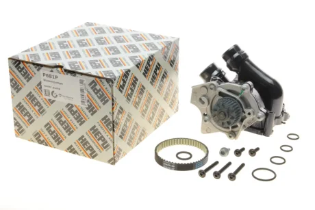Помпа води Audi A3-A8/Skoda/Seat/VW 1.8-2.0FSI/TFSI 04- (29z)(B/B)(6 лоп)(з термостатом,датчиком t) HEPU P681P