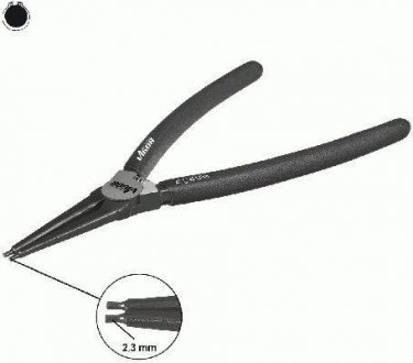 Круглогубці для стопорних кілець (180мм) VIGOR V2792 (фото 1)