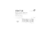 Подушка КПП Ford Connect 02-/Focus 1.8 98- (косточка) HUTCHINSON 594738 (фото 2)
