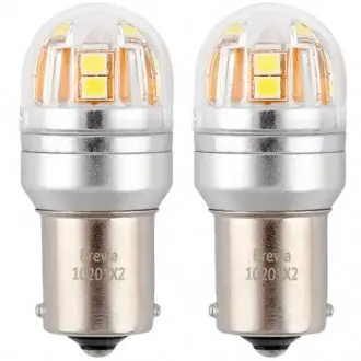 Набір автоламп Brevia 21 W, 12 V прозора, 2 шт BREVIA HALOGEN 10201X2