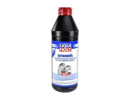 Трансмиссионное масло GL-5 75W-80 полусинтетическое 1 л LIQUI MOLY 3658