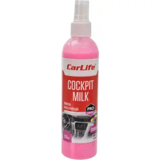 Полироль для салона Cockpit Milk bubble gum 250 мл CARLIFE CF025